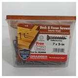 7 X 2 DECK & FENCE SCREWS