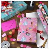 HALLMARK DISNEY BIRTHDAY WRAPPING PAPER
