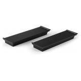 PAIR 20" FLOATING WALL SHELVES