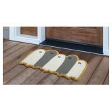 18X30 GHOSTS COIR FIBER DOOR MAT