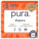120 CT SZ 5 DIAPERS