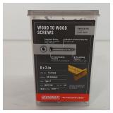 8 X 2 WOOD TO WOOD SCREWS
