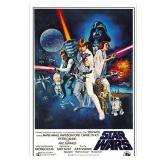 PAIR OF STAR WARS POSTERS