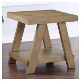 24" MODERN WOOD END TABLE