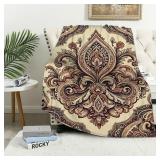 60X80 REVERSIBLE BED BLANKET
