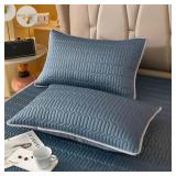 PAIR OF KING COOLING PILLOW COVERS