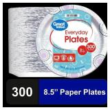 300CT 8.5" PAPER PLATES