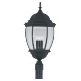 27.5" 3-LIGHT OUTDOOR POST LANTERN