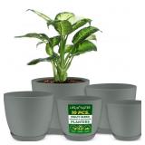 10PK PLANTER POTS