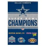 PAIR DALLAS COWBOYS POSTERS