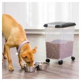 30LB WHEELED PET FOOD CONTAINER
