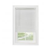 27X48 WHITE CORDLESS VINYL MINI BLIND