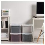 4PK FILE STORAGE BOXES