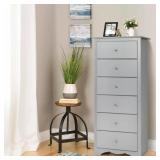 53" 6 DRAWER CHEST DRESSER