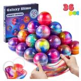 36PC GALAXY SLIME PARTY FAVORS