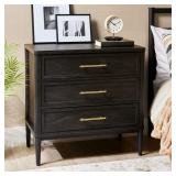 $220 OAKLEE 3 DRAWER NIGHTSTAND