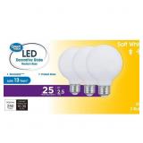 3pk 25 WATT VANITY BULBS