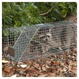 LARGE 1-DOOR CATCH & RELEASE TRAP CAGE LARGE 1-DOOR CATCH & RELEASE TRAP CAGE