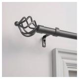 36-72" TORCH CURTAIN ROD 36-72" TORCH CURTAIN ROD