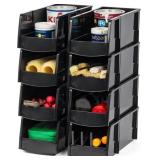 8PK OPEN FRONT SHELF BINS 8PK OPEN FRONT SHELF BINS