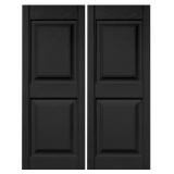 PAIR BLACK 15 X 39 SHUTTERS PAIR BLACK 15 X 39 SHUTTERS