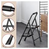 2-STEP FOLDING LADDER 500LBS 2-STEP FOLDING LADDER 500LBS