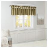 26 X 50 FAUX SILK TWISTED TAB VALANCE 26 X 50 FAUX SILK TWISTED TAB VALANCE