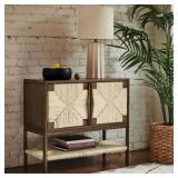 THRESHOLD WOVEN ACCENT CABINET THRESHOLD WOVEN ACCENT CABINET