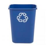 RUBBERMAID BLUE RECYCLING BIN RUBBERMAID BLUE RECYCLING BIN
