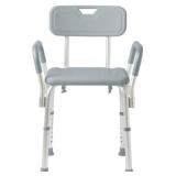 BATH BENCH W/ BACKREST AND ARMRESTS BATH BENCH W/ BACKREST AND ARMRESTS