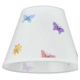 9X7X5 BUTTERFLY FABRIC LAMPSHADE 9X7X5 BUTTERFLY FABRIC LAMPSHADE