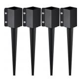4PK VEVOR 24" POST GROUND SPIKES