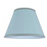 13 X 9.5 LIGHT BLUE HARDBACK LAMP SHADE