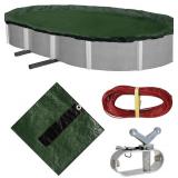 12X24 FT OVAL ABOVE GROUND POOL COVER
