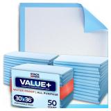 50PK 30X36 DISPOSABLE UNDERPADS