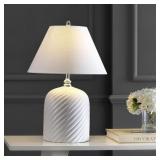 SURGE SWIRL 28.5" CERAMIC TABLE LAMP
