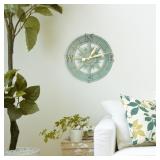 16" COMPASS ROSE CLOCK