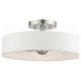 4-LIGHT SEMI FLUSH MOUNT CEILING LIGHT
