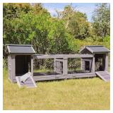 80.5X28.7 RABBIT RUN HUTCH