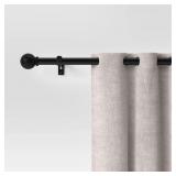 48-84" DRAPERY ROD W/ EXTENDER