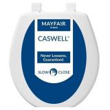 MAYFAIR ROUND SOFT CLOSE TOILET SEAT