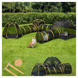 6-IN-1 OUTDOOR CAT ENCLOSURE