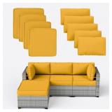 9-PC CUSHION COVER SET