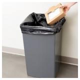 25 GAL SQUARE WASTEBASKET