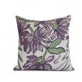 18X18 FLORAL REVERSIBLE THROW PILLOW