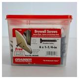 6 X 1 1/4 DRYWALL SCREWS