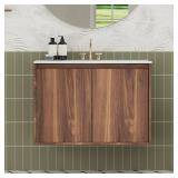 30" WALL-MOUNTED BATHROOM CABINET