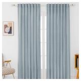 PAIR 52X96 TOYOKO LINEN CURTAIN PANELS