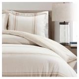 QUEEN REVERSIBLE DUVET COVER SET