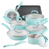 13 PC NON-STICK COOKWARE SET